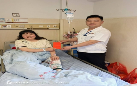 【員工關懷】嘉善向日葵视频色版工會看望慰（wèi）問生病住院員工